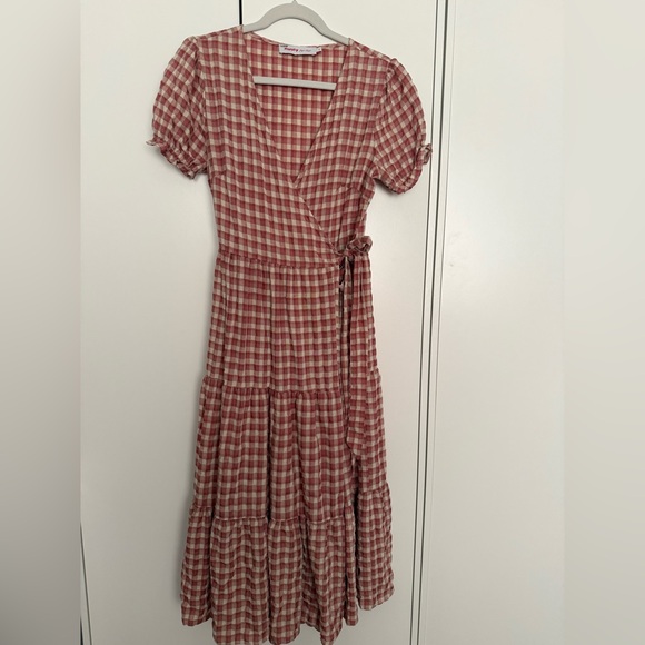 Lisa Says Gah Dresses & Skirts - Lisa Says Gah Midi Wrap Dress